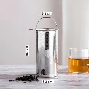 Ситечко для чая с ручкой, 11.5×6.2×5.3 см.