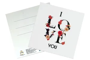 Открытка "I love you, я тебя люблю"