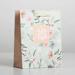 Пакет подарочный "Just for you", 15×12×5.5