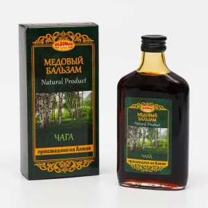 Алтайский медовый бальзам "Чага", 250 мл.
