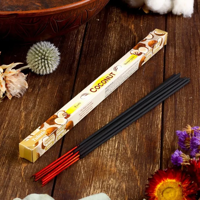 Благовония SARATHI "Coconut, кокос", 8 палочек