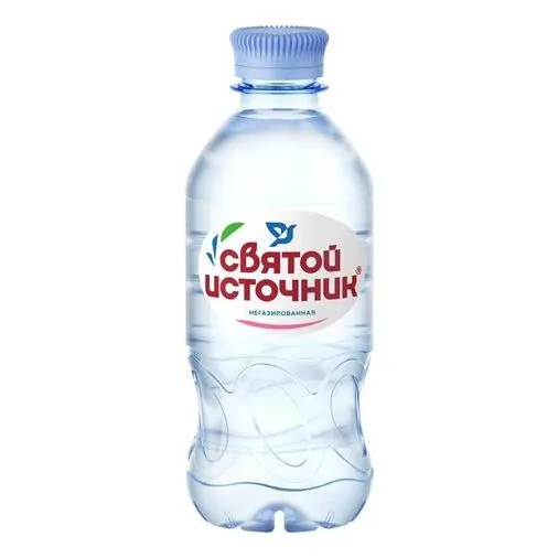 Вода питьевая "Святой источник", 0.33 л.