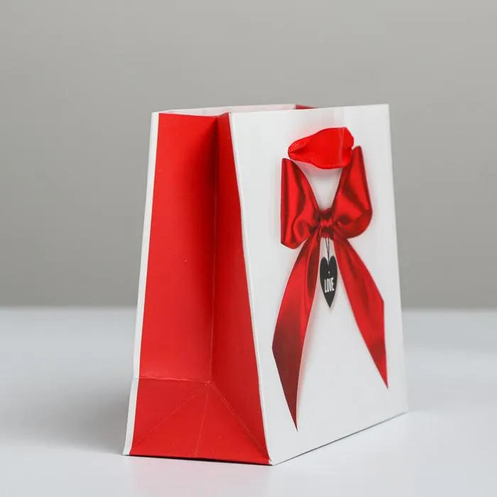 Пакет подарочный "Счастье моё", 15×12×5.5