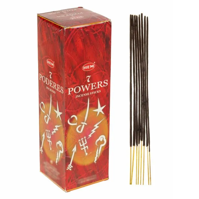 Благовония HEM "7 powers, 7 сил", 8 палочек