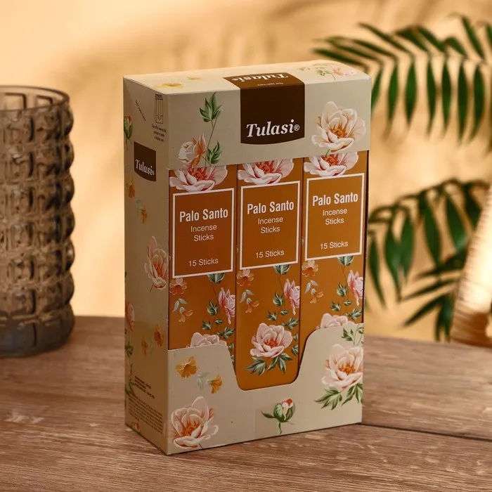 Благовония Tulasi "Palo Santo, пало санто", 15 палочек