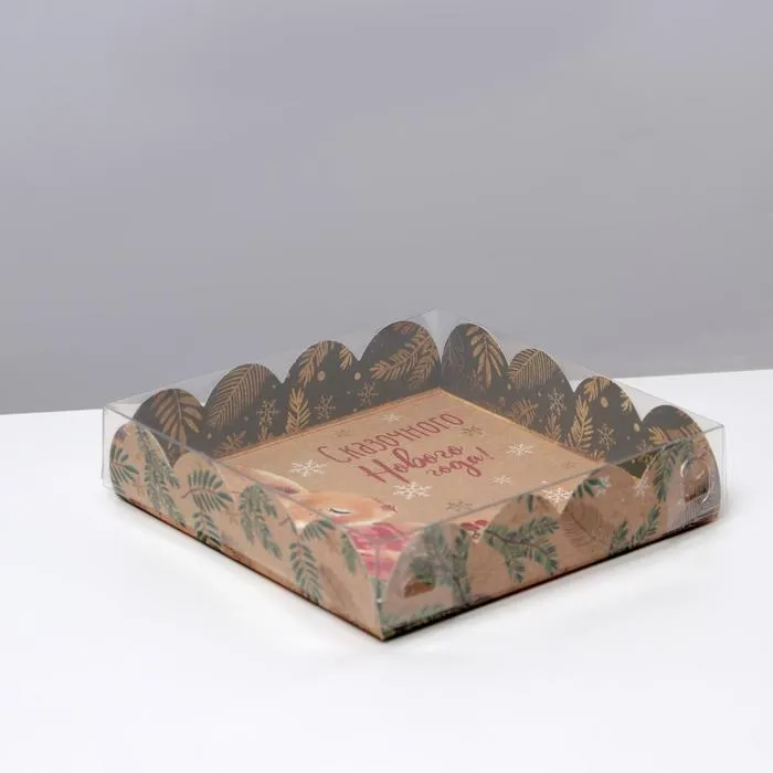 Коробка подарочная "Зайка", 13×13×3
