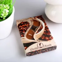 Свечи чайные в гильзе ароматизированные "Эспрессо", 6 шт.