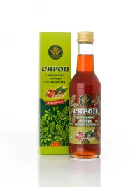 Сироп "Шиповник, имбирь, зеленый чай", 330 гр.