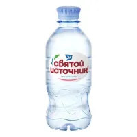 Вода питьевая "Святой источник", 0.33 л.