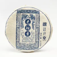 Шу пуэр блин 100 гр "Lao ban zhang", Юннань, 2020 год