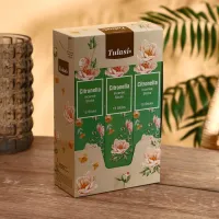 Благовония Tulasi "Citronella, цитронелла", 15 палочек