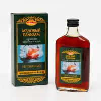 Алтайский медовый бальзам "Печёночный", 250 мл.