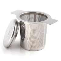Ситечко для чая с крышкой, 6.3×10×5 см.
