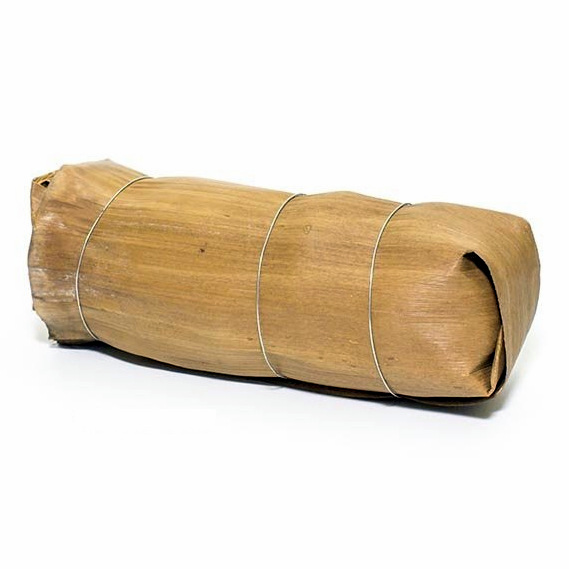 Шу пуэр точа Лао Ча Тоу в бамбуковом листе 100 гр. (фаб. Чентай, Линцан, Юньнань), 2012 г.
