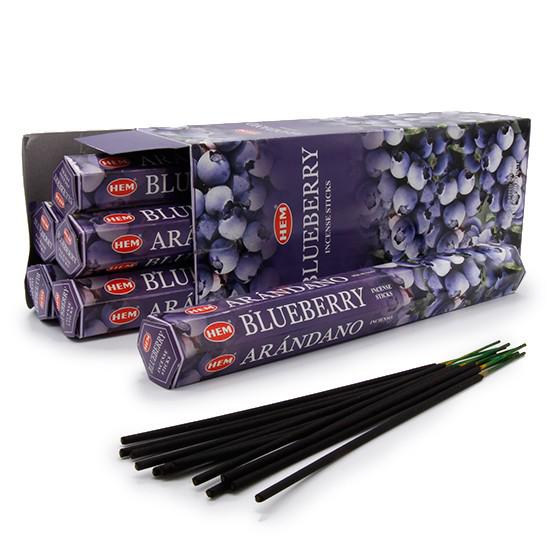 Благовония HEM "Blueberry, черника", 20 палочек