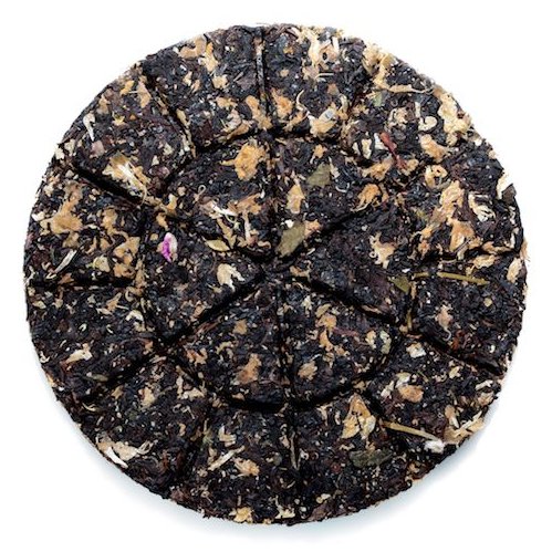 Прессованный чай "Цветочный гороскоп, дева, 150 гр.