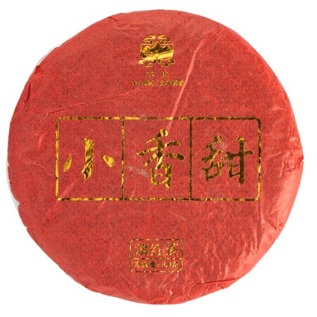 Чай красный китайский блин "Золотой Иероглиф", 100 гр., 2022 г