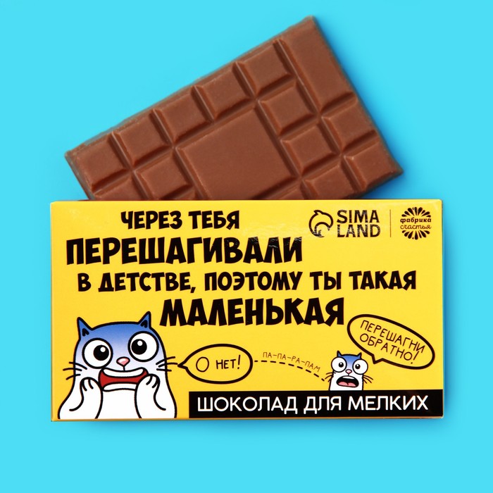 Шоколад молочный «Такая маленькая», 27 гр.