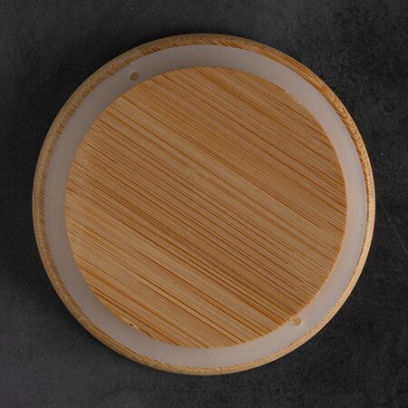 Крышка для чайника, бамбук, 70 мм.