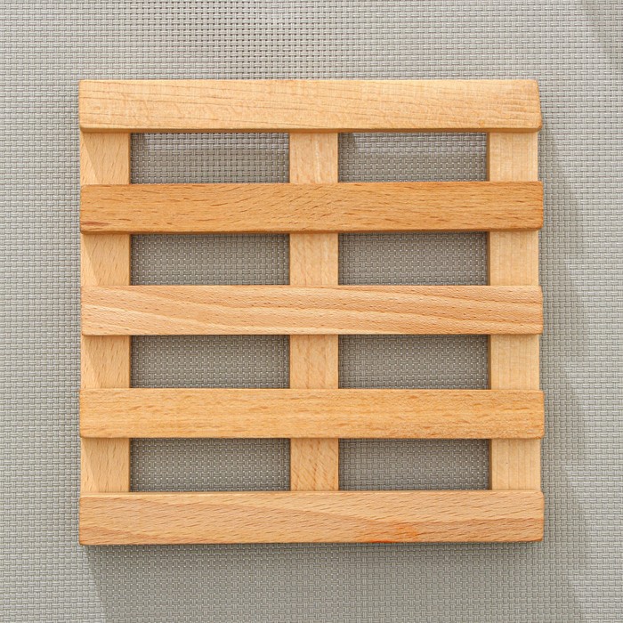 Подставка под горячее Доляна "Решетка", 15×15×2 см.