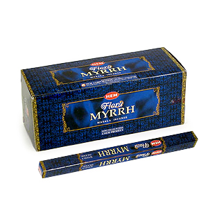 Благовония пыльцевые HEM "Myrrh, мирра", 8 палочек