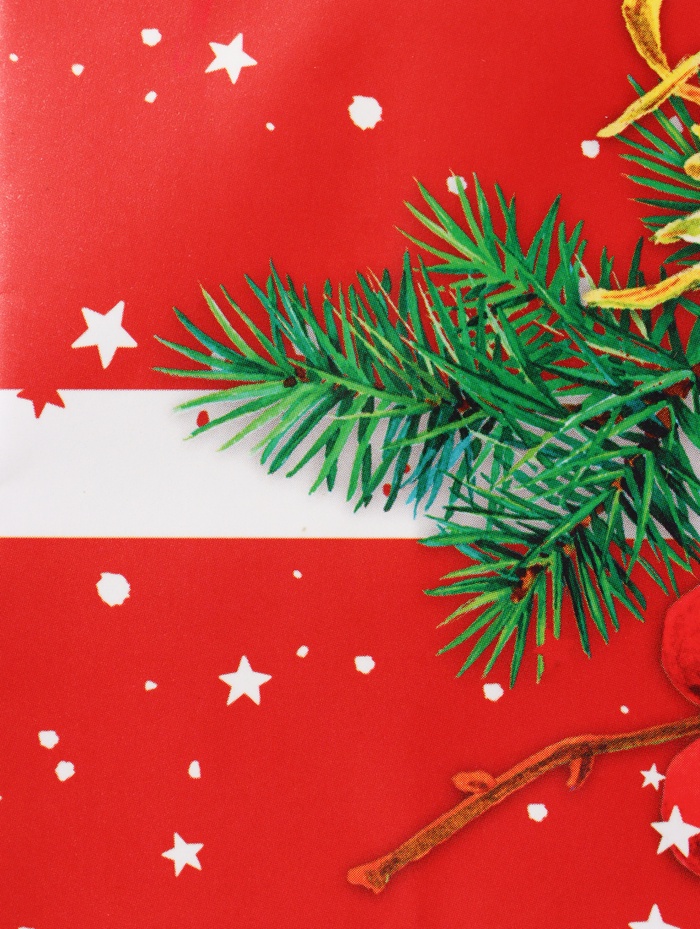 Пакет подарочный новогодний "Звездочки", 14.5×11.5×6.5