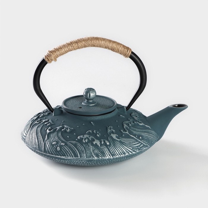 Чайник чугунный с ситом "Ялонг", 800 мл