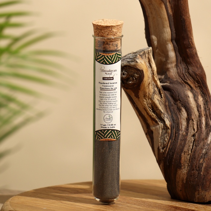 Благовония, травяной органический аромапорошок "Frankincense, ладан", 11 гр