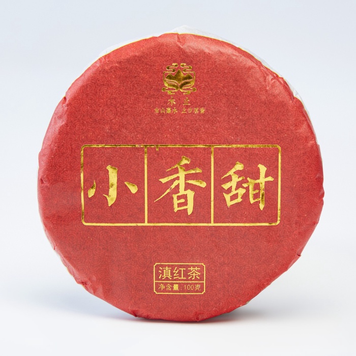Чай красный блин 100 гр "Xiao xiangtian", Юньнань, 2016 г