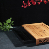 УЦЕНКА Стол для чайной церемонии с подносом "Бамбуковая роскошь", 45х30х7 см