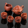 Набор для чайной церемонии "Дракон", 10 предметов: чайник 14×9,5×8,5 см, 8 чашек 5×3 см, чахай 150 мл