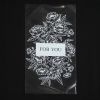 Пакет подарочный пластиковый "For you", 15 х 30 см