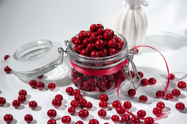 Брусника в шоколаде