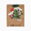 Пакет подарочный новогодний крафтовый "Новогодняя елочка", 15×12×5.5