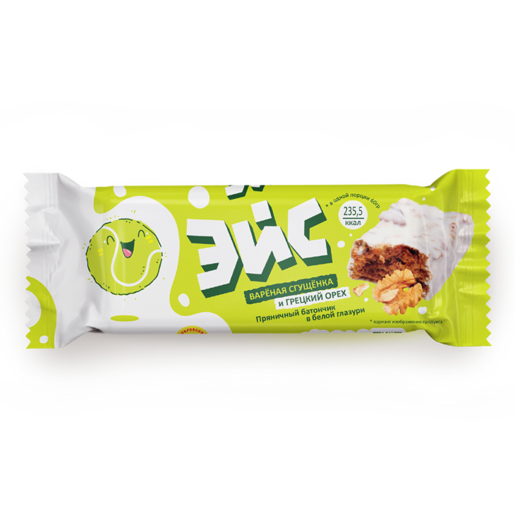 Батончик глазированный "Эйс", 60 гр.